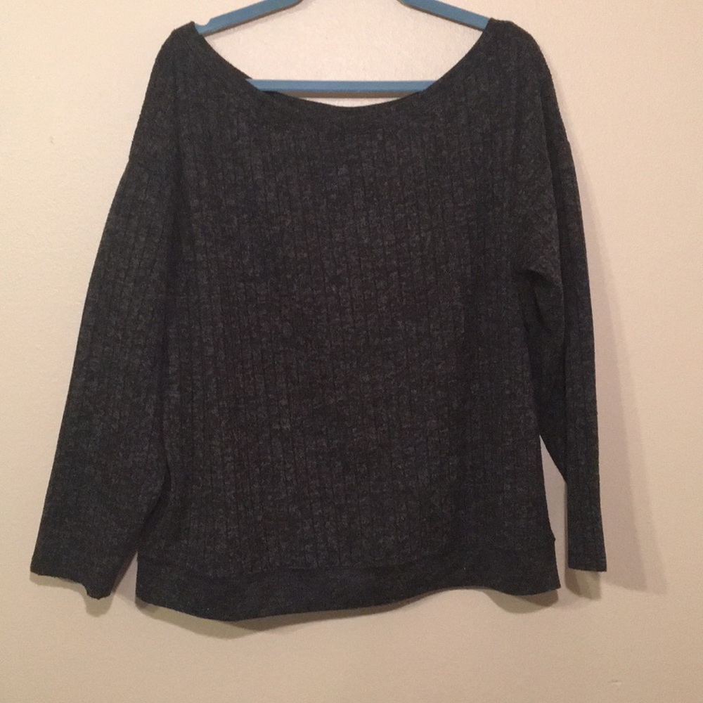 Forever 21+ Sweater Dark grey sweater